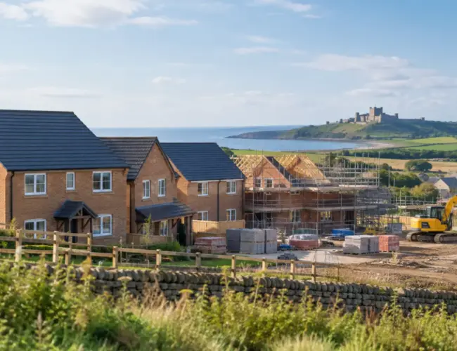 Where Are New Houses Being Built in Northumberland?