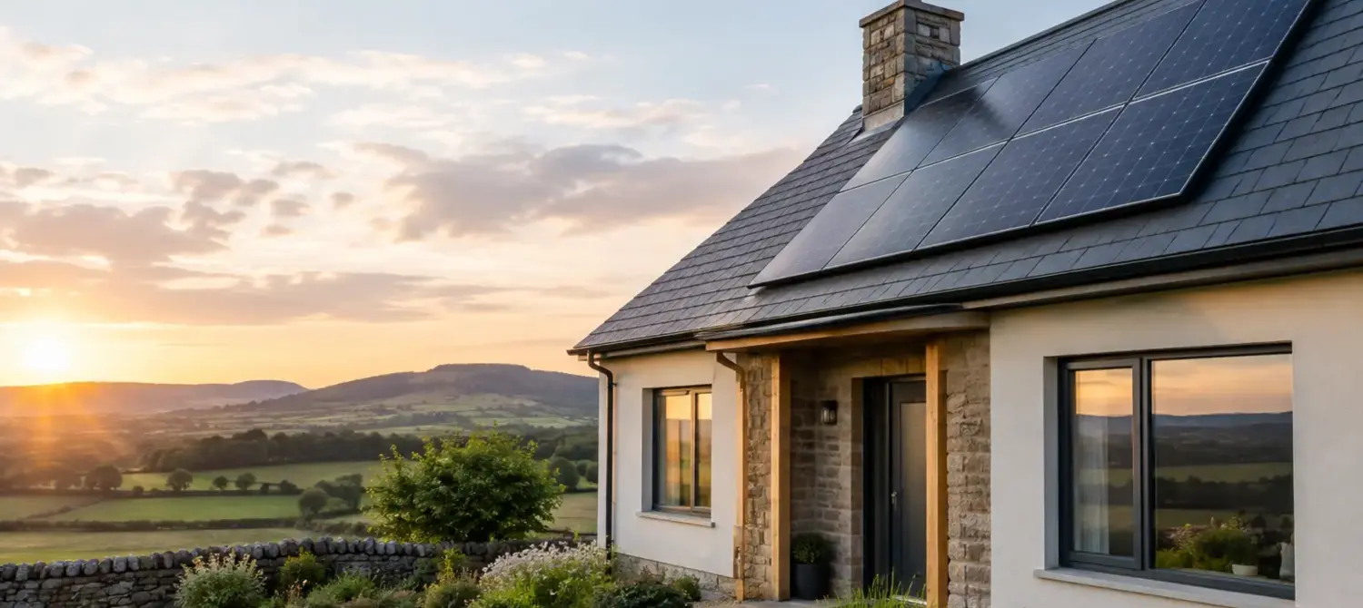 Decorative image for 'A Guide to Energy Efficient Homes in Northumberland' article